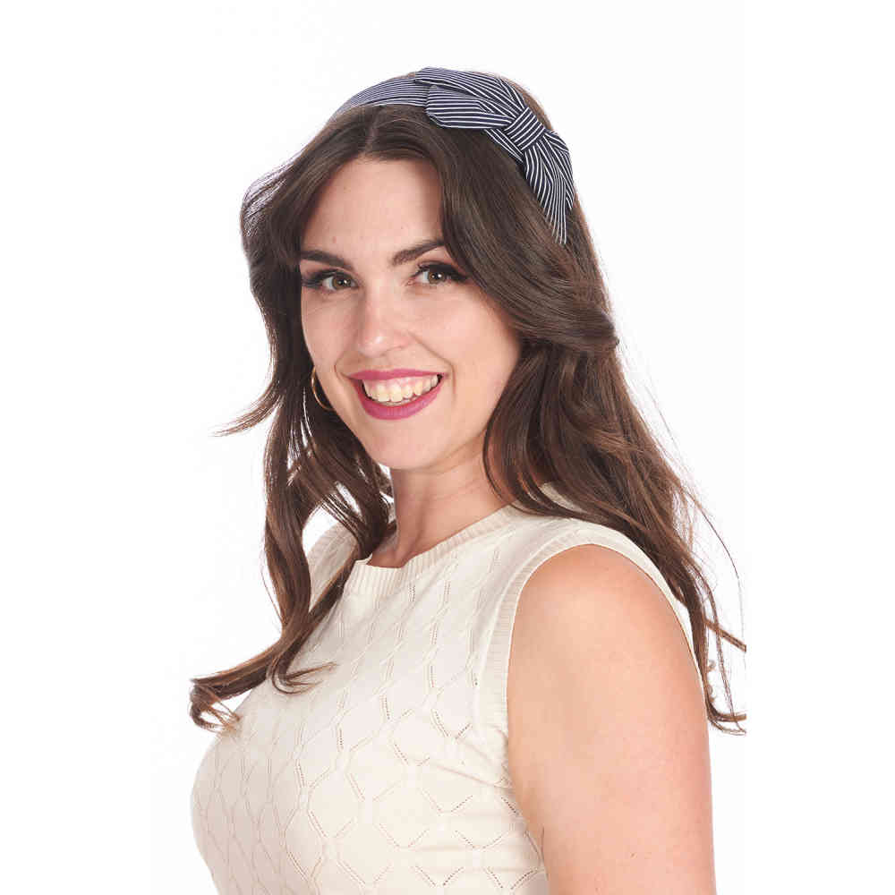 Banned - Genevieve Bow Bandeau - Bleu